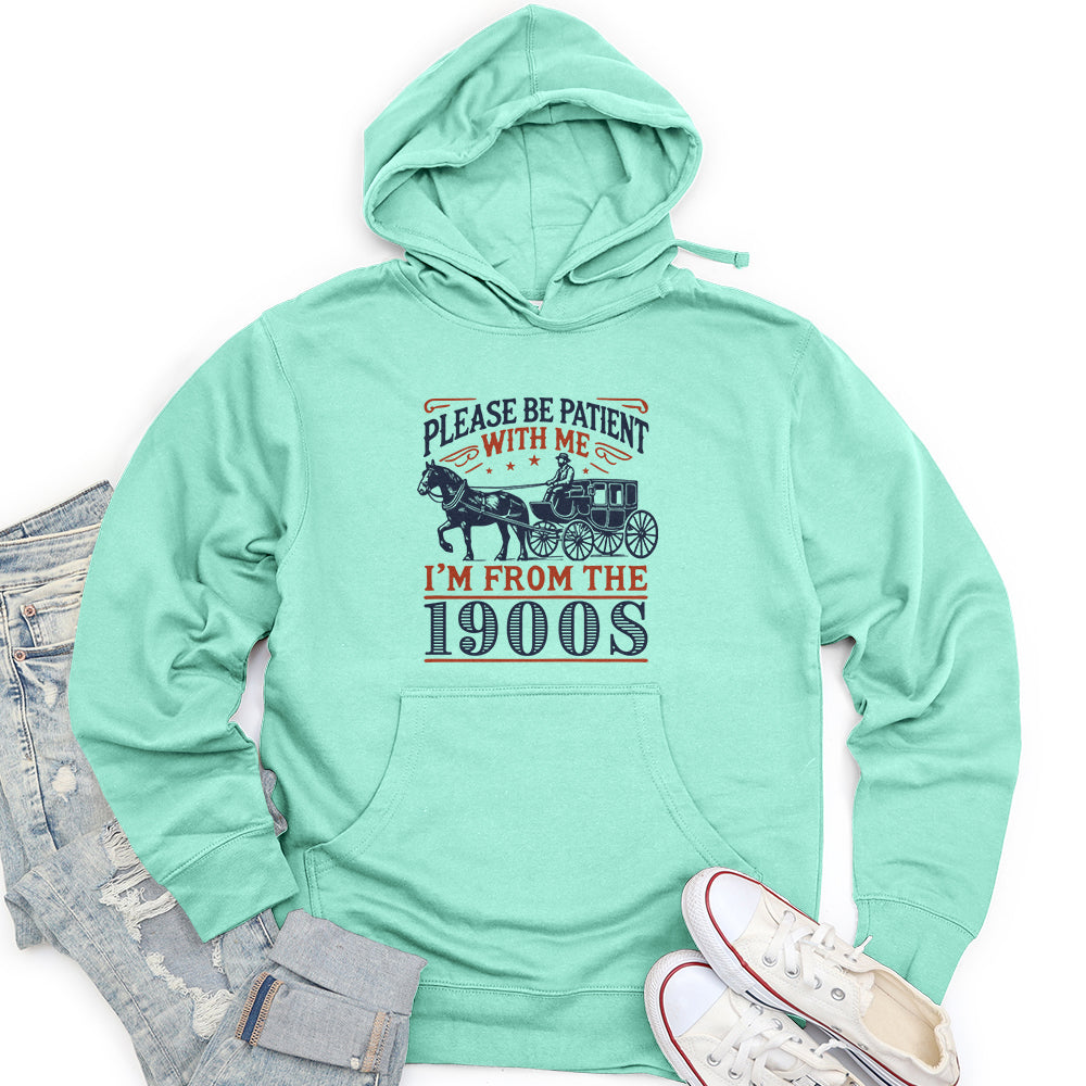 Please Be Patient With Me Unisex Midweight Hoodie