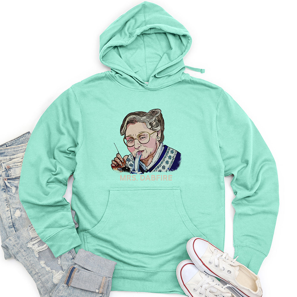 Mrs Dabfire Unisex Midweight Hoodie