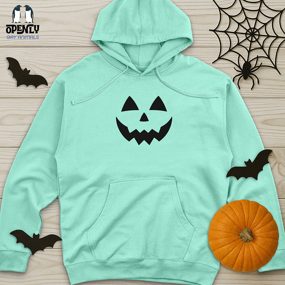 Halloween Pumpkin Shirt Unisex midweight hoodie