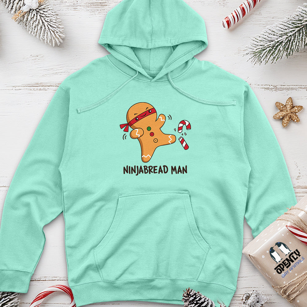 Ninjabread Man Unisex Midweight Hoodie