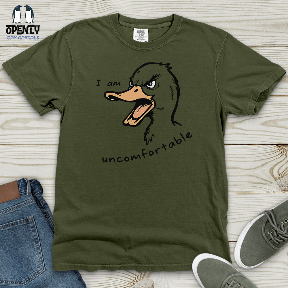 I Am Uncomfortable Heavy Cotton Comfort Colors Tee
