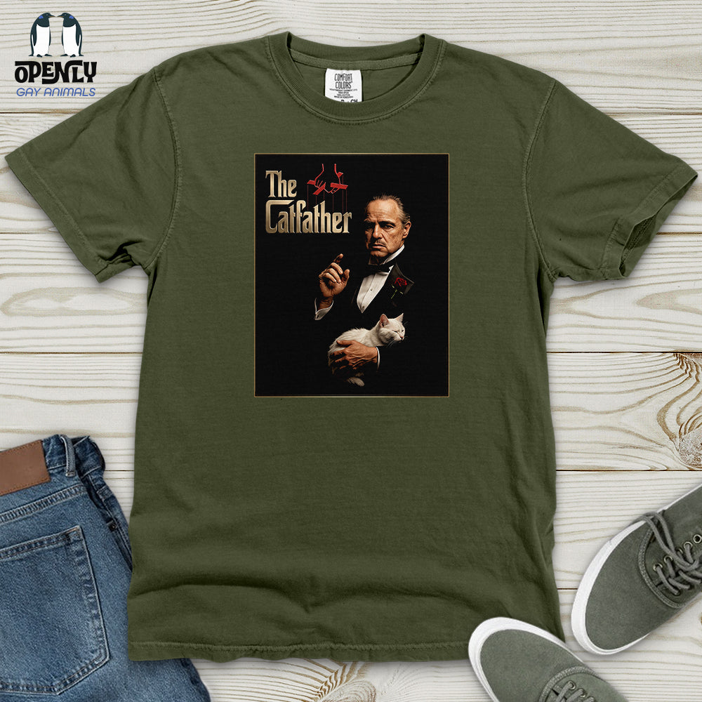 The Catfather Heavy Cotton Comfort Colors Tee