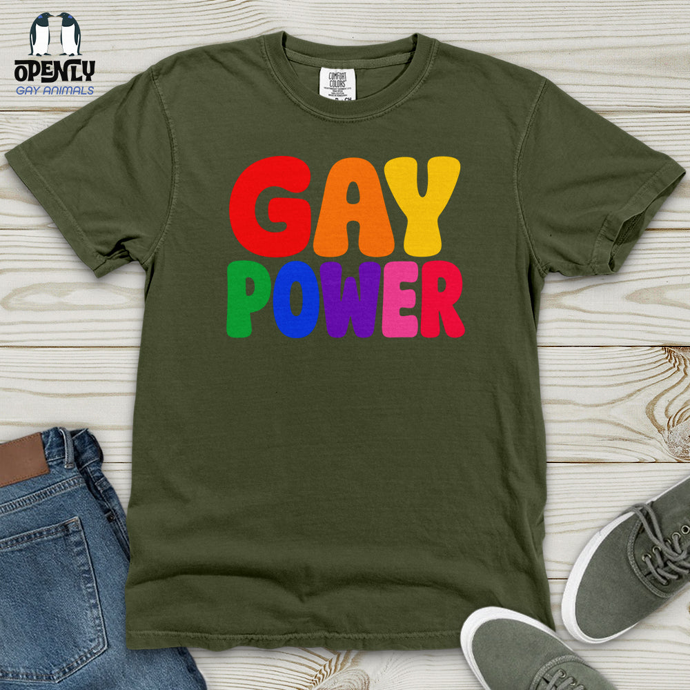 Gay Power Heavy Cotton Comfort Colors Tee