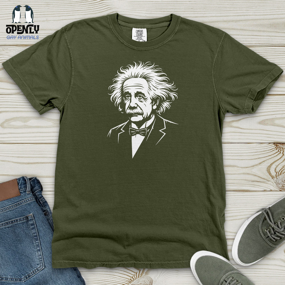 Albert Einstein Heavy Cotton Comfort Colors Tee