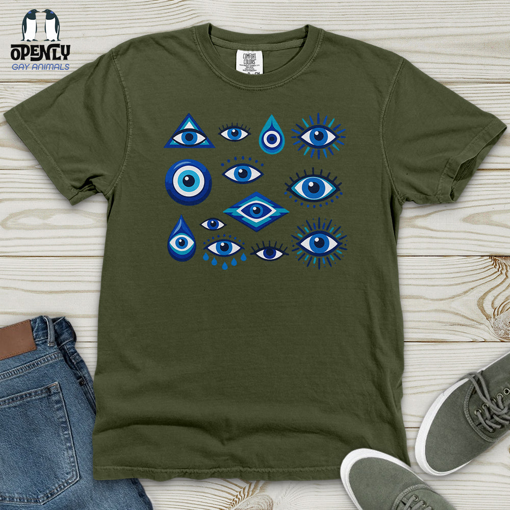 Evil Eyes 07 Heavy Cotton Comfort Colors Tee