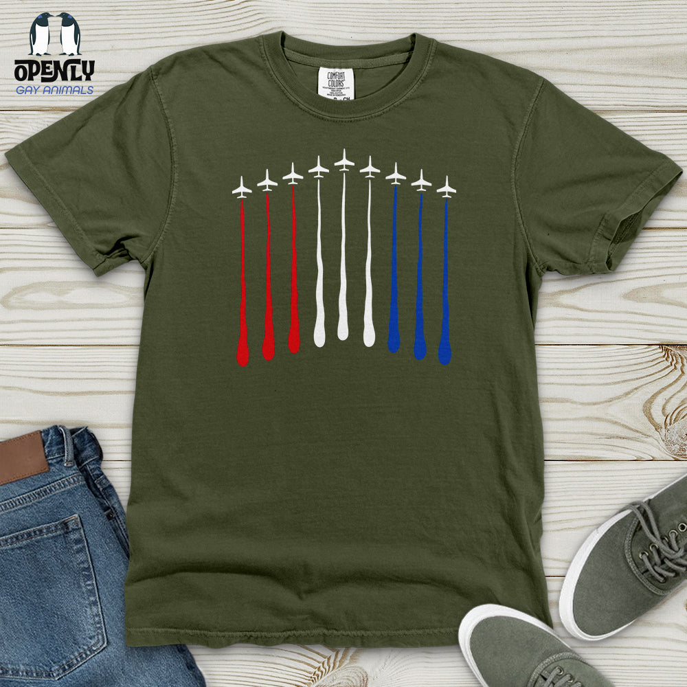 USA Air Fire Heavy Cotton Comfort Colors Tee