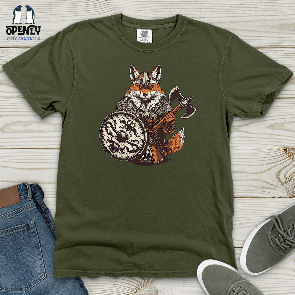 Fox Viking Courage Heavy Cotton Comfort Colors Tee