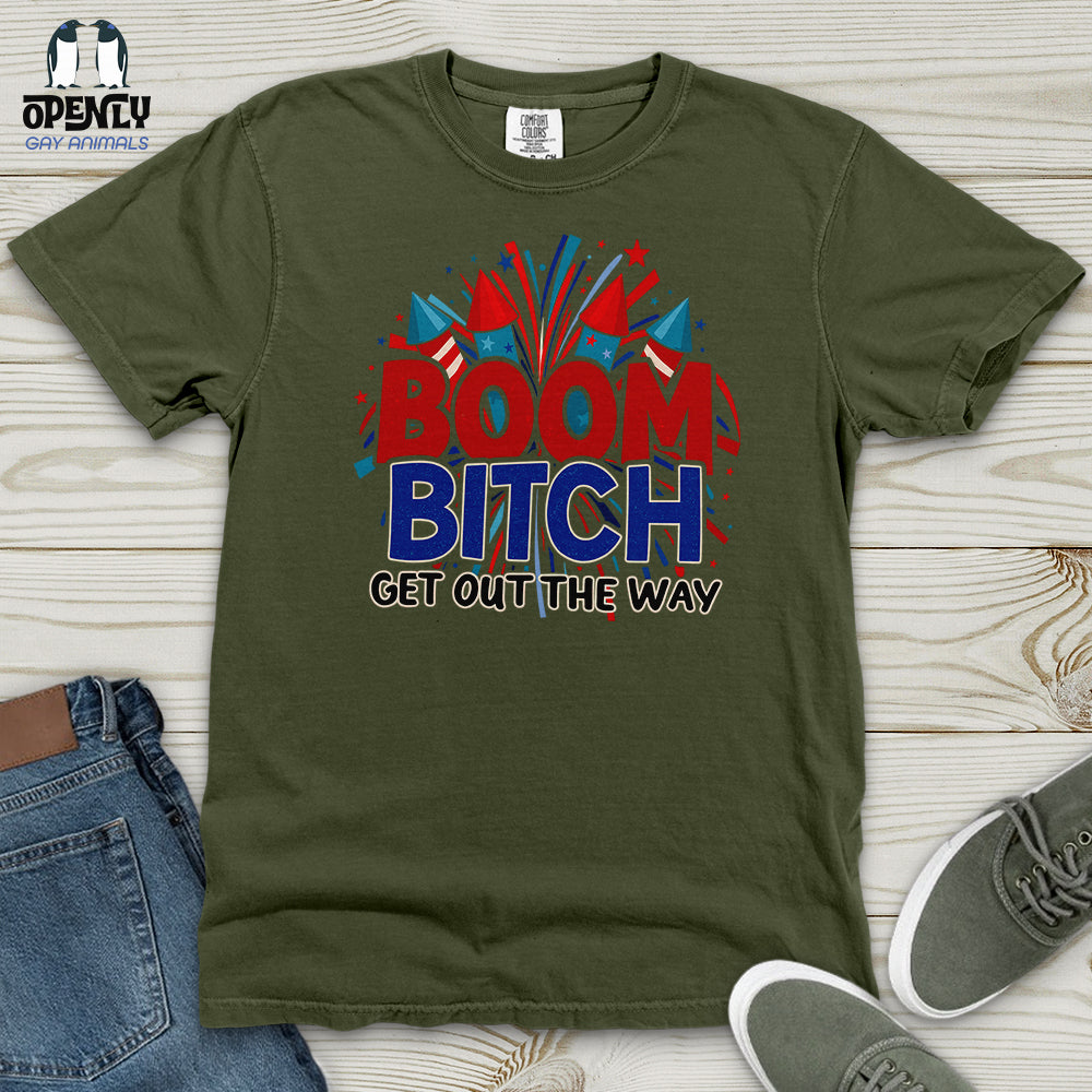 Boom Bitch Heavy Cotton Comfort Colors Tee