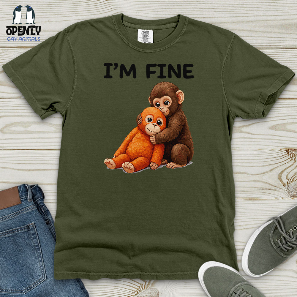 I'm Fine Heavy Cotton Comfort Colors Tee