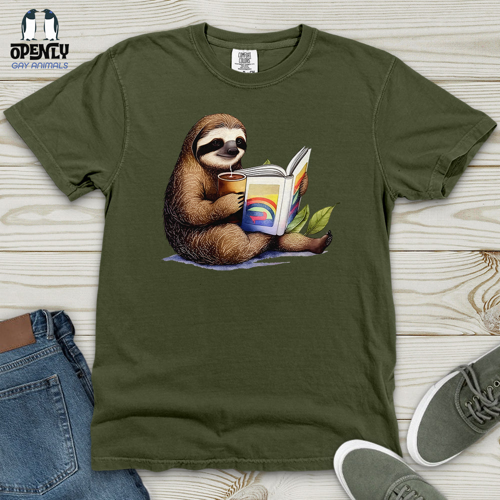 Cozy Sloth Heavy Cotton Comfort Colors Tee