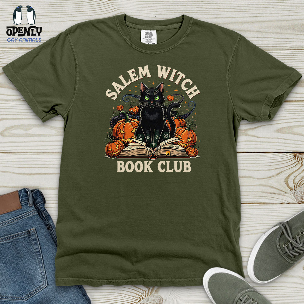 Salem Witch Book Club Heavy Cotton Comfort Colors Tee
