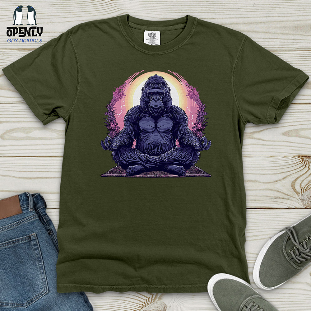 Tranquil Gorilla Heavy Cotton Comfort Colors Tee