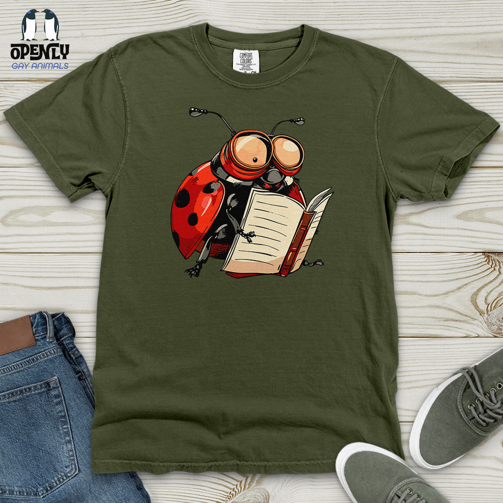 Scholarly Ladybug Heavy Cotton Comfort Colors Tee