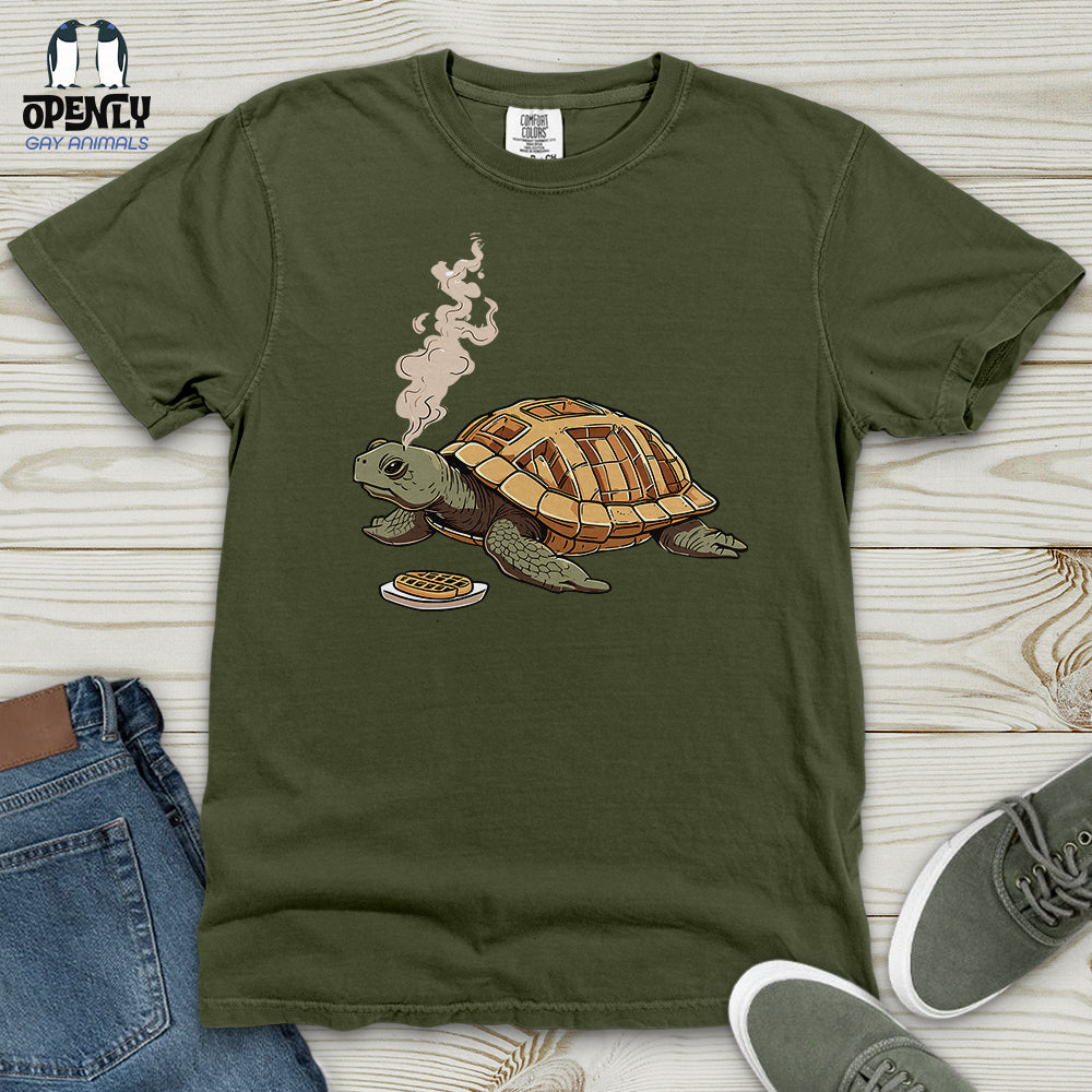 Turtle Waffle Breakfast Heavy Cotton Comfort Colors Tee