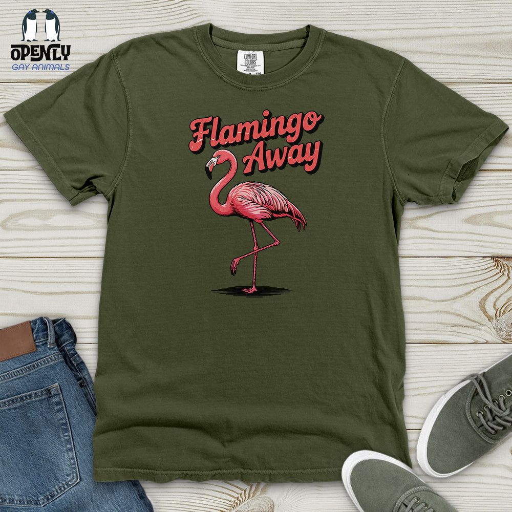 Flamingo Away Heavy Cotton Comfort Colors Tee