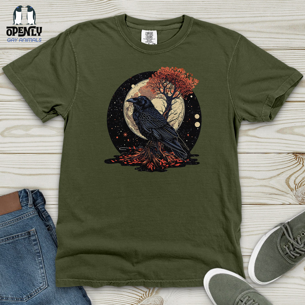 Mystical Raven Moon Heavy Cotton Comfort Colors Tee