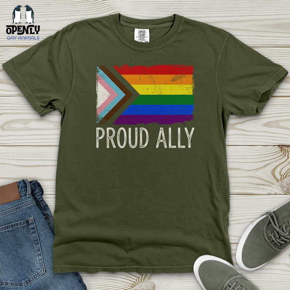 Proud Ally 02 Heavy Cotton Comfort Colors Tee