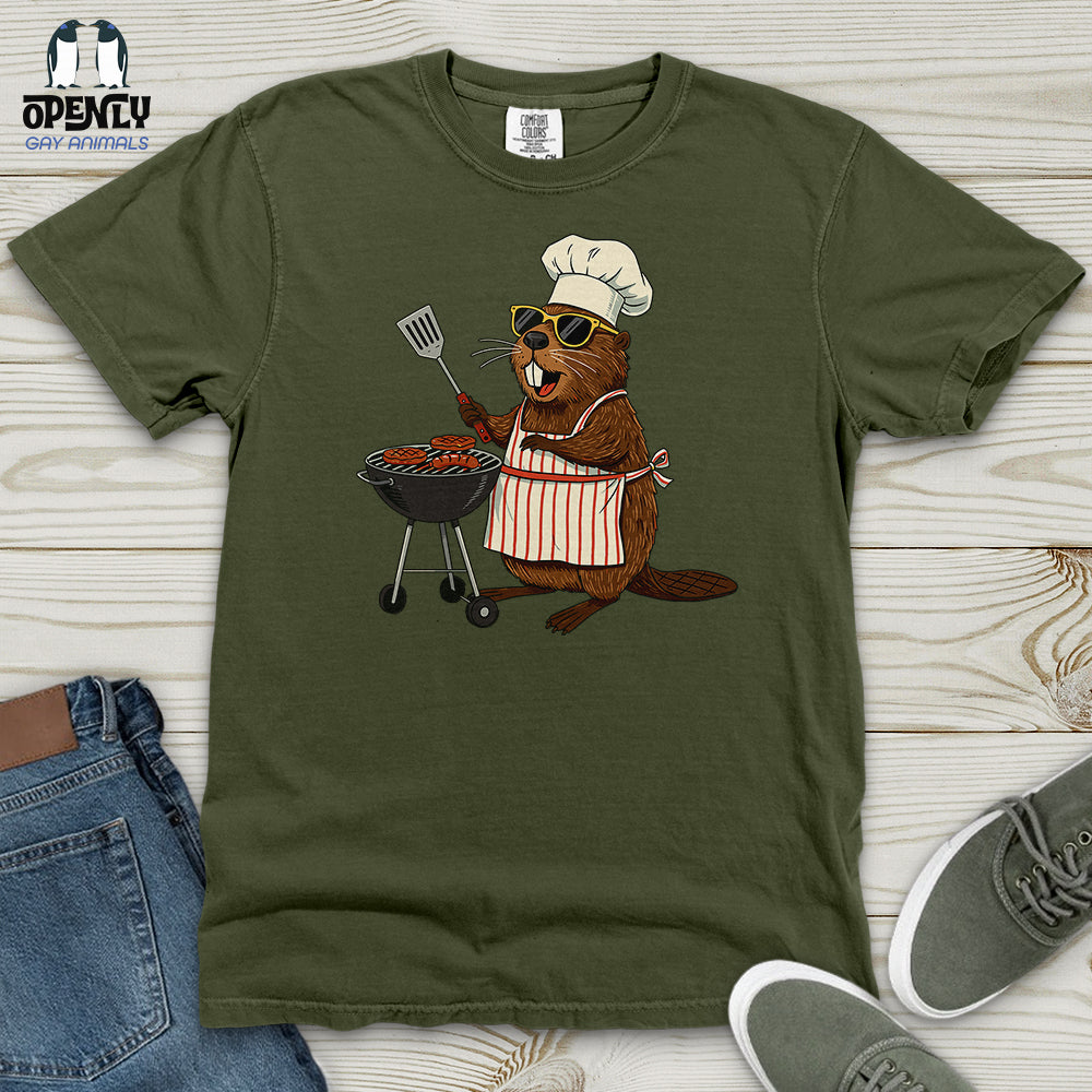 Chef Beaver Heavy Cotton Comfort Colors Tee