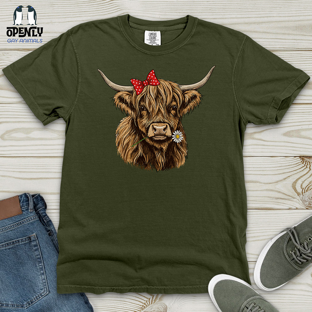 Fluffy Highlander Heavy Cotton Comfort Colors Tee
