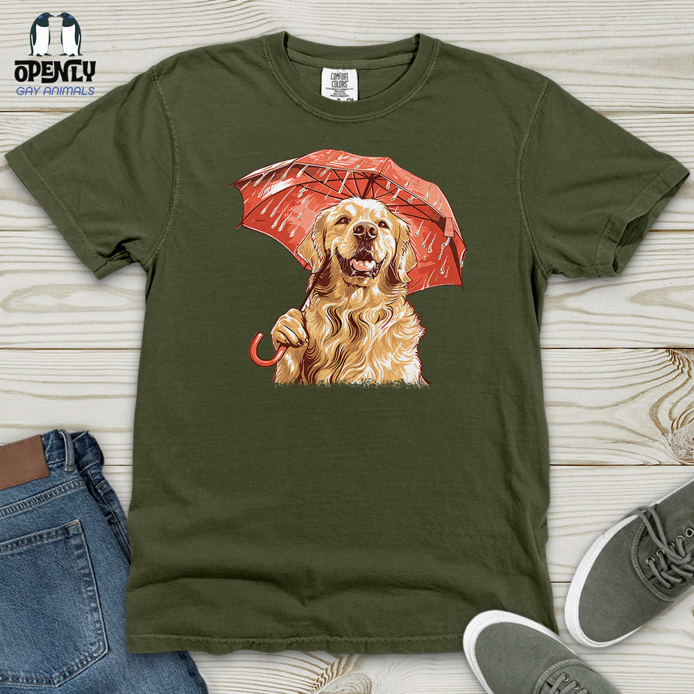 Golden Optimist Umbrella Heavy Cotton Comfort Colors Tee