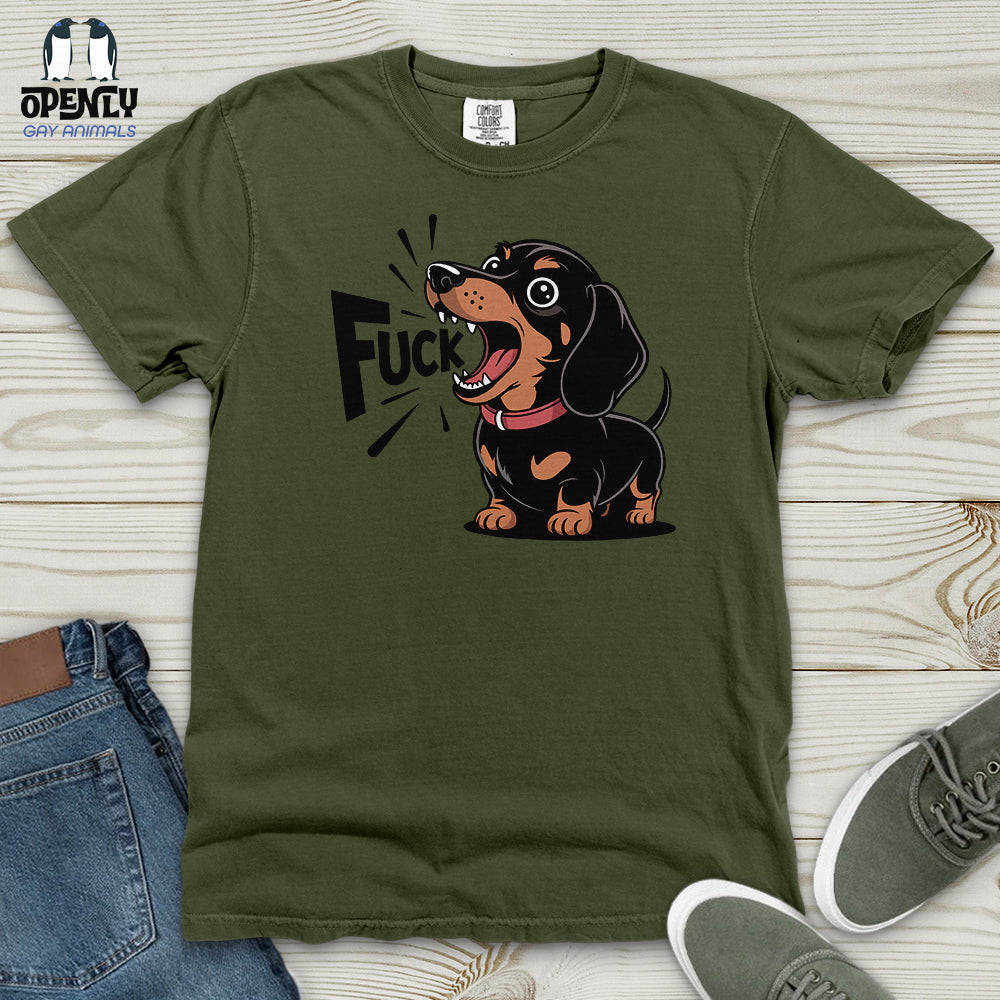 Funny Dachshund Sayings Heavy Cotton Comfort Colors Tee