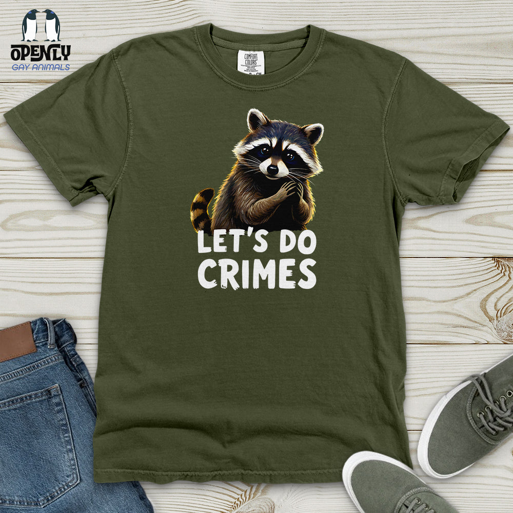 Let's Do Crimes 3 Heavy Cotton Comfort Colors Tee