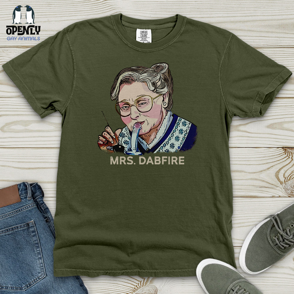 Mrs Dabfire Heavy Cotton Comfort Colors Tee
