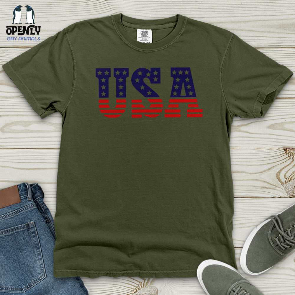 USA Heavy Cotton Comfort Colors Tee