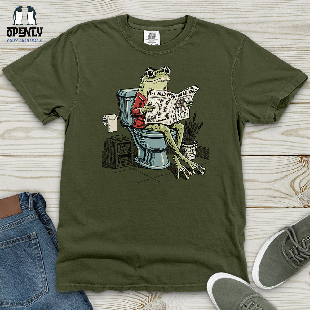 The Daily Frog Heavy Cotton Comfort Colors Tee
