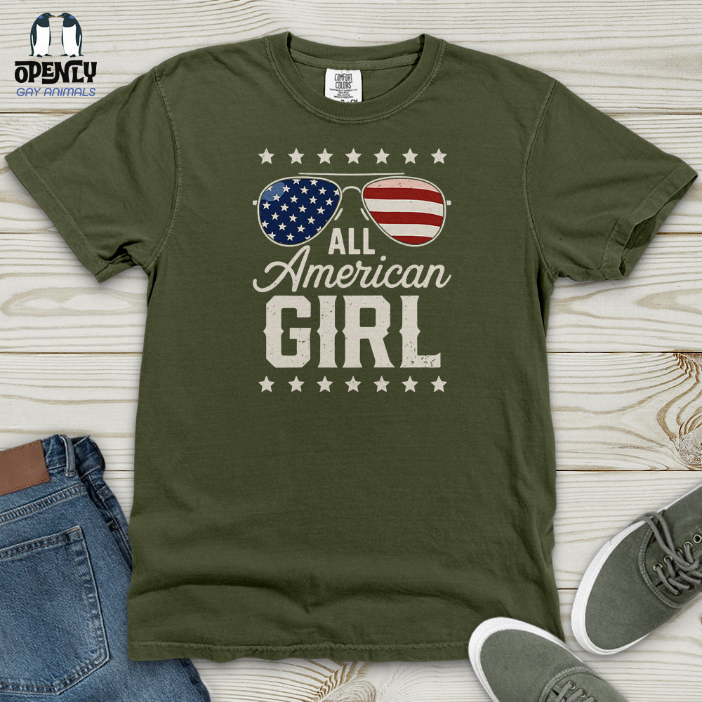 All American Girl Heavy Cotton Comfort Colors Tee