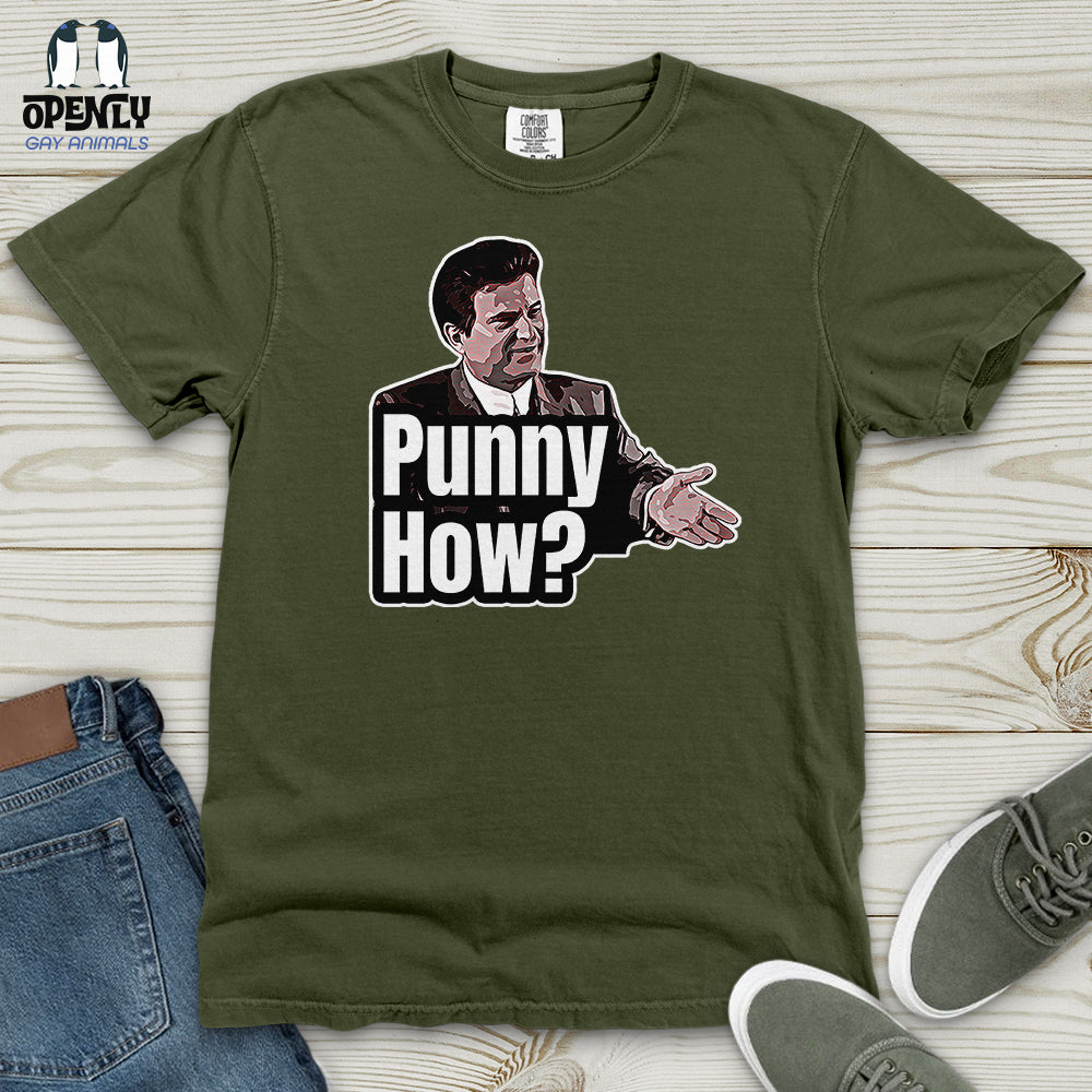 Punny How Heavy Cotton Comfort Colors Tee