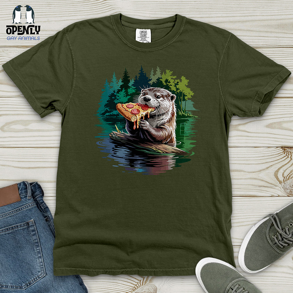 Otter Pizza Heavy Cotton Comfort Colors Tee
