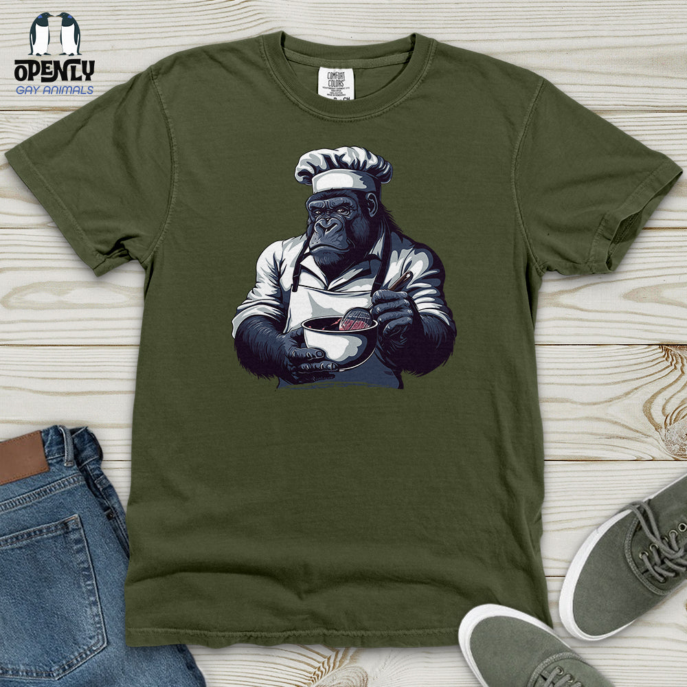 Gorilla Gourmet Chef Heavy Cotton Comfort Colors Tee