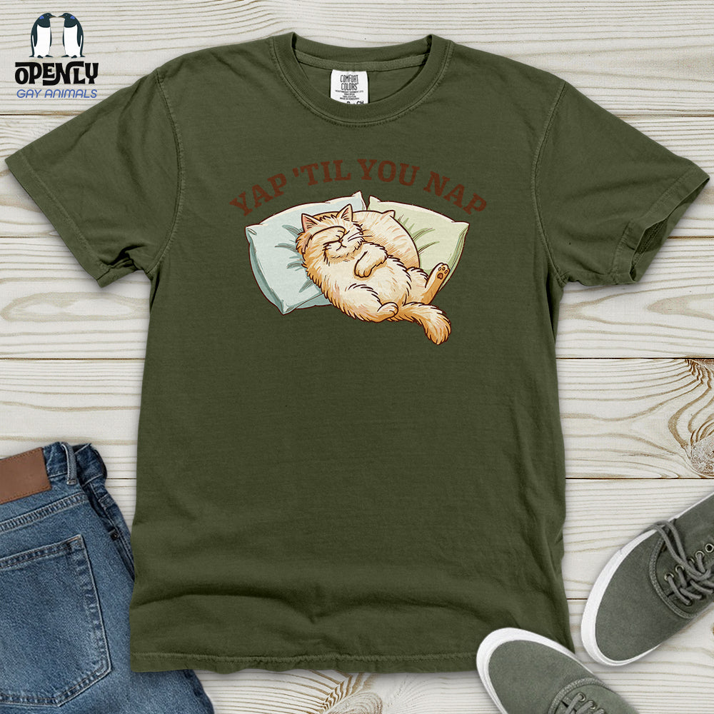 Yap 'Til You Nap Heavy Cotton Comfort Colors Tee