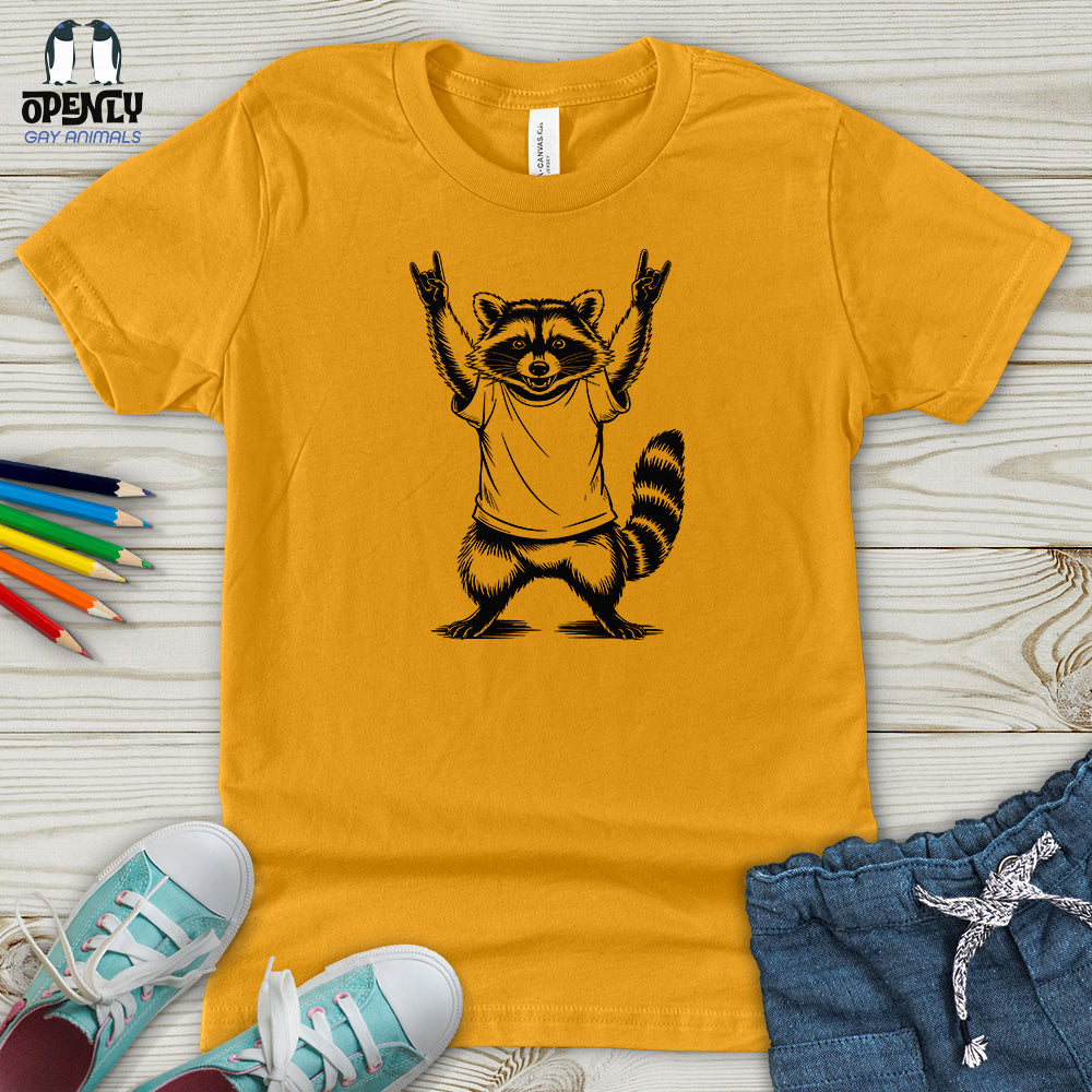 Rock Raccoon Youth T-Shirt