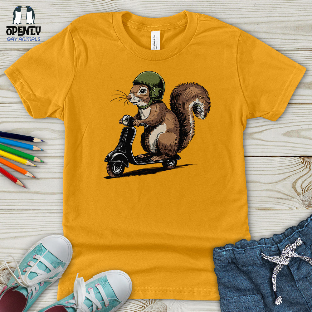 Squirrel Scoot Youth T-Shirt
