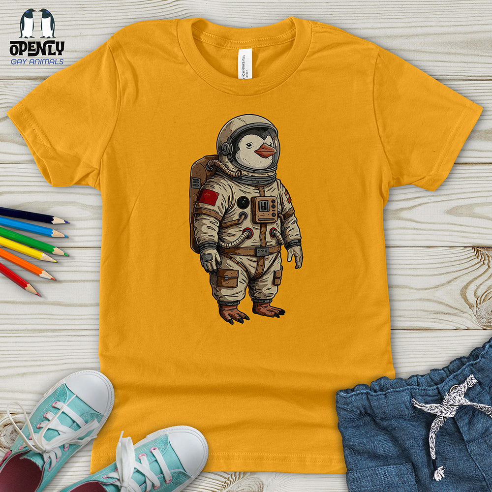 Penguin Astronaut Youth T-Shirt