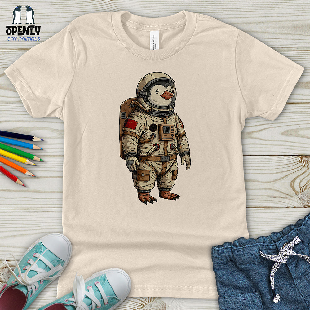 Penguin Astronaut Youth T-Shirt