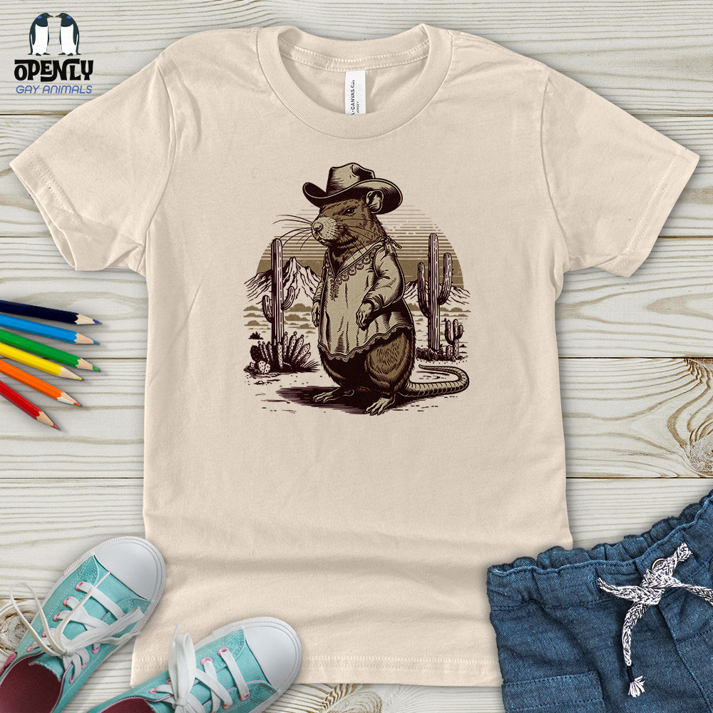 Cowboy Capybara Youth T-Shirt