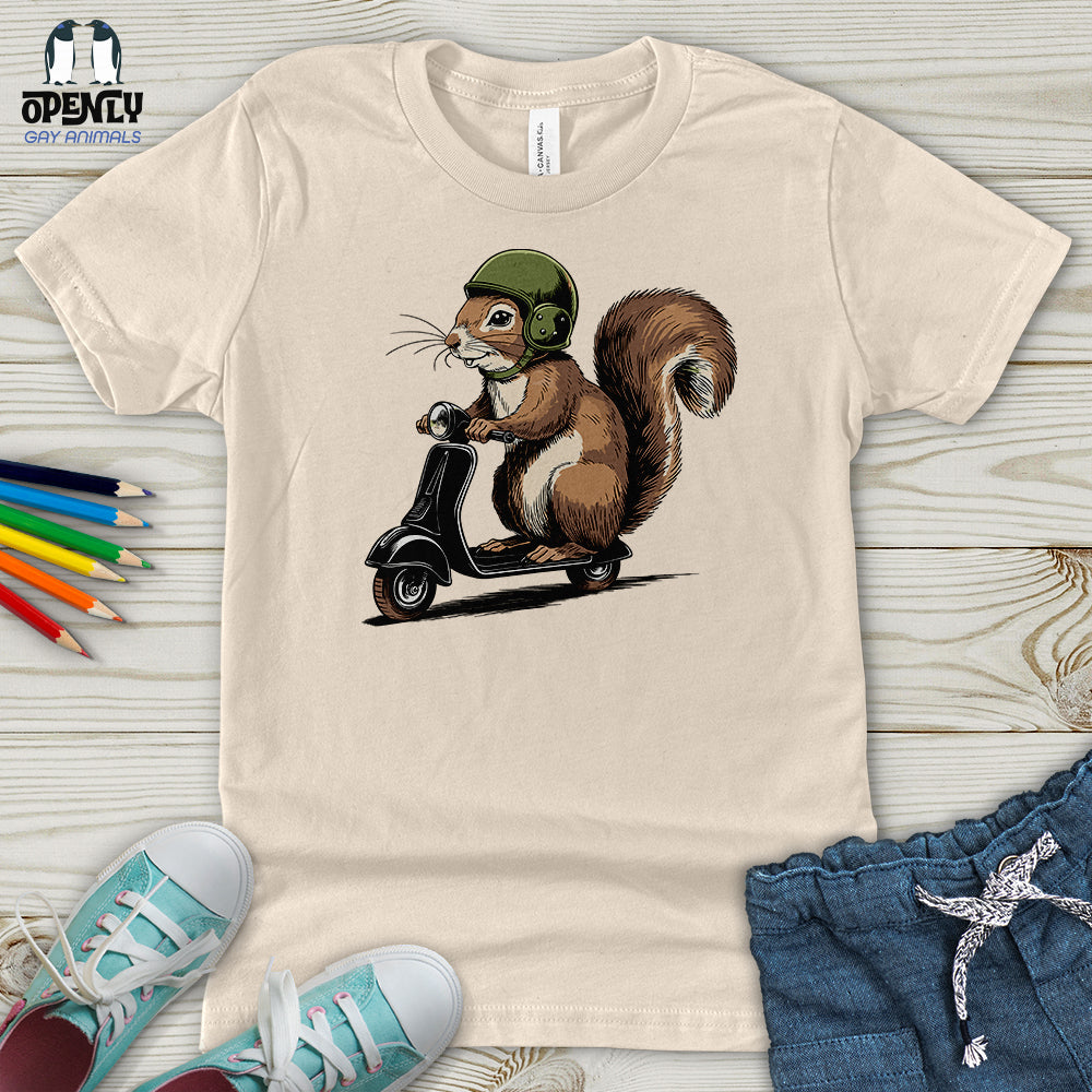 Squirrel Scoot Youth T-Shirt