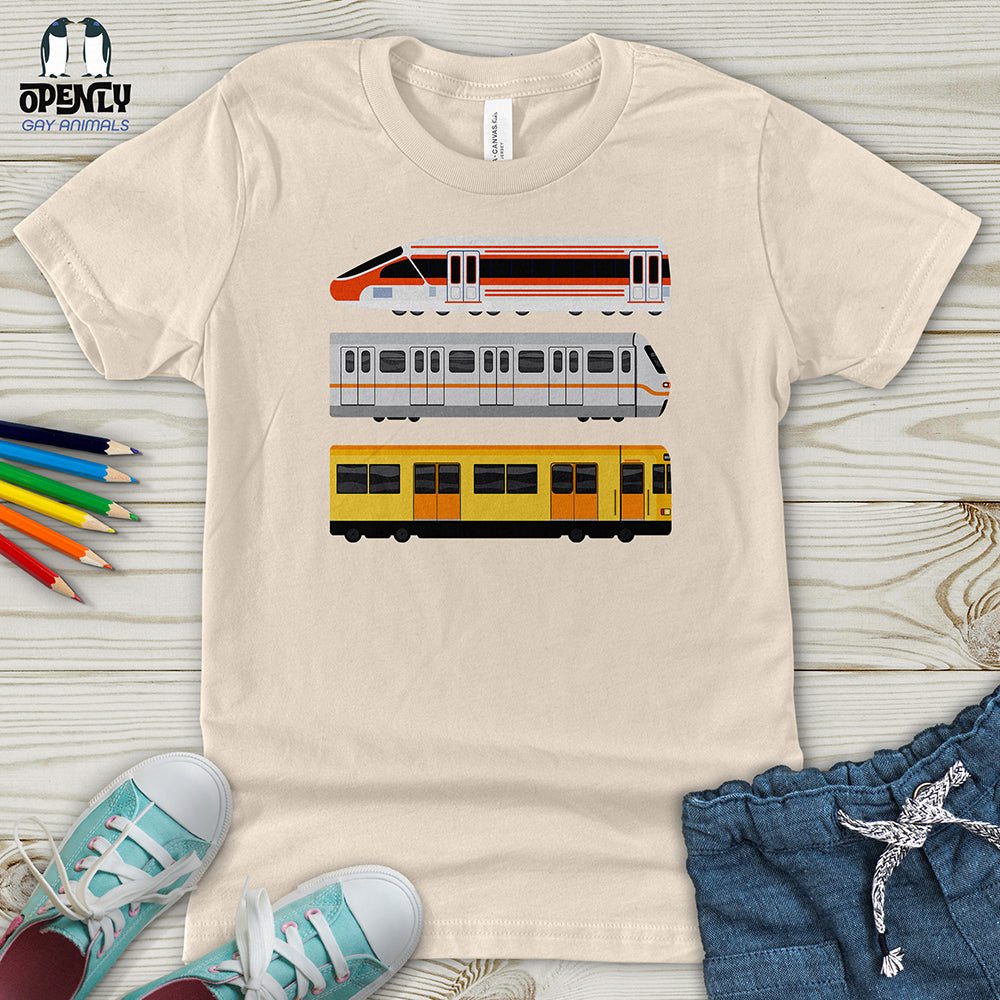 All Aboard Train Youth T-Shirt