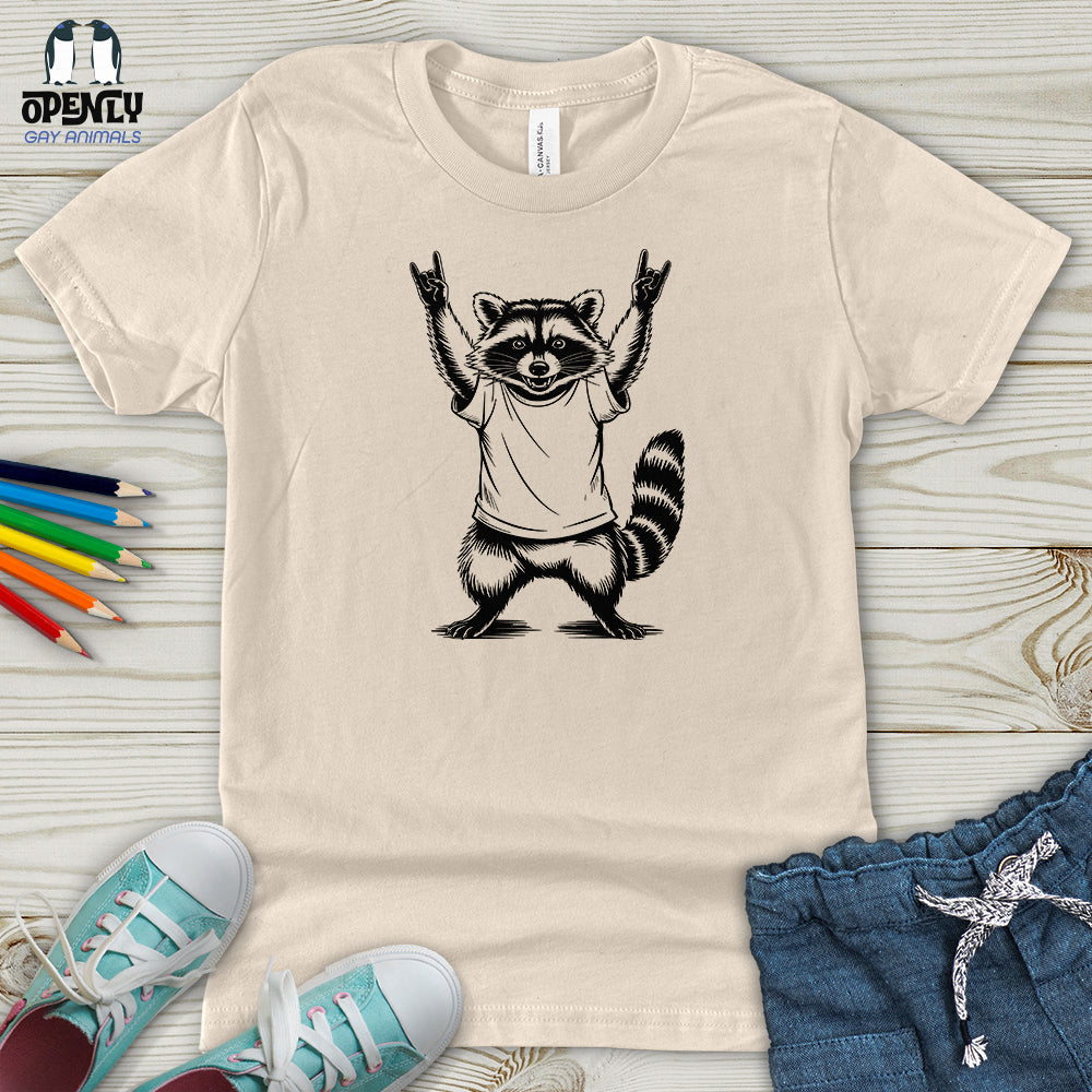 Rock Raccoon Youth T-Shirt