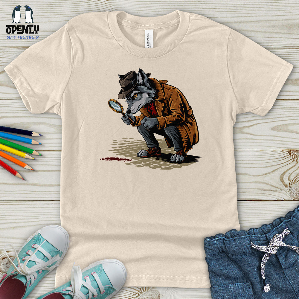 Detective Wolf Youth T-Shirt