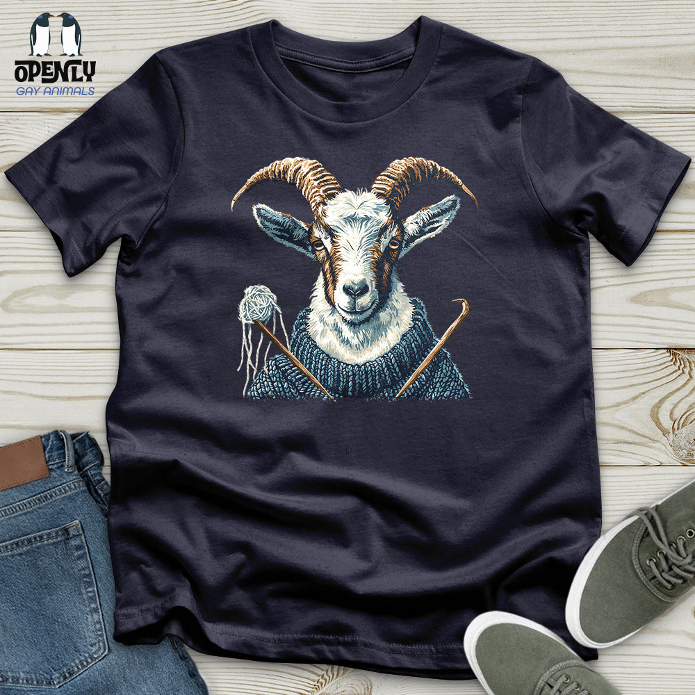 Goat Knitting Workshop Unisex T-Shirt
