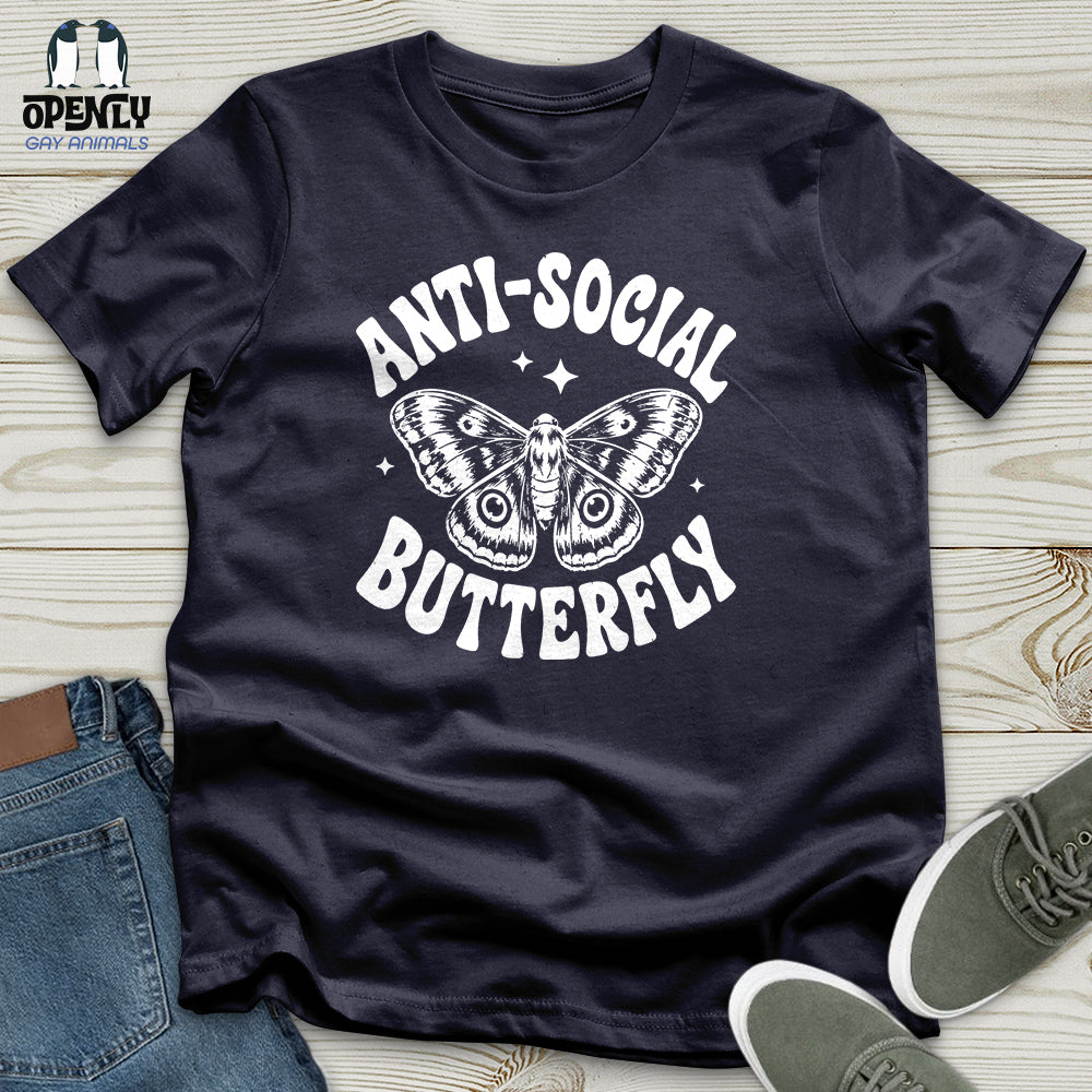 Anti-Social Butterfly Unisex T-Shirt