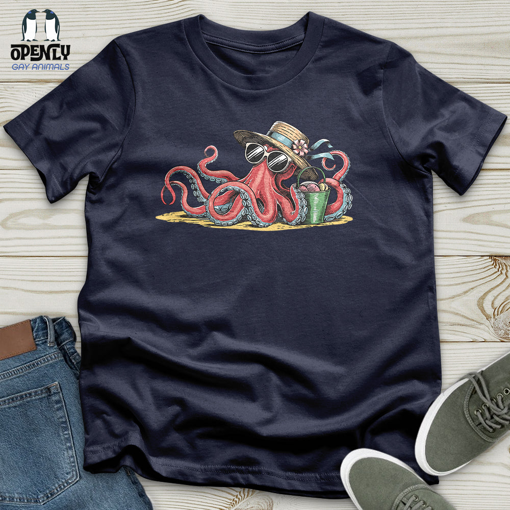 Beach Octopus Softstyle Tee