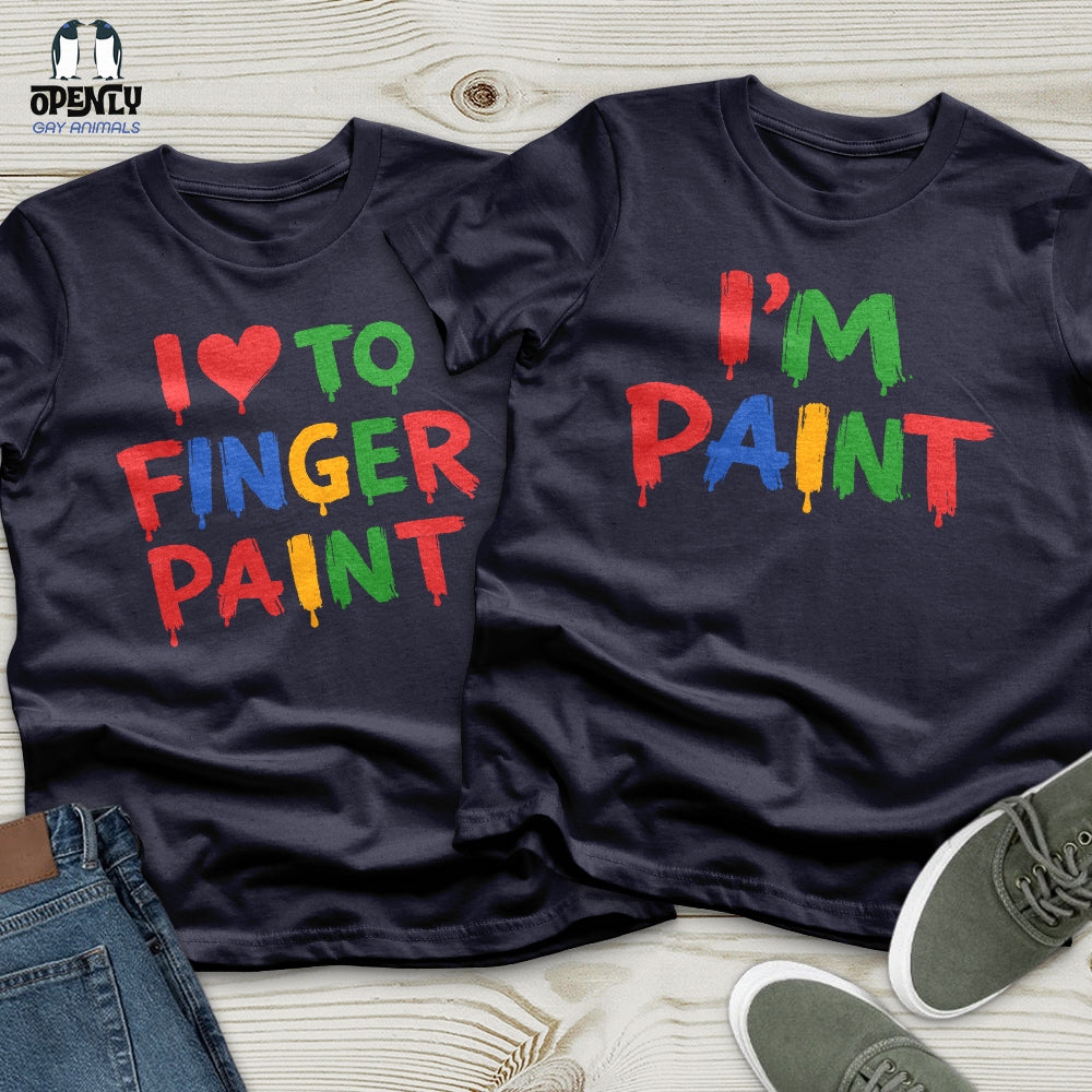Paint Couple T-Shirt Set
