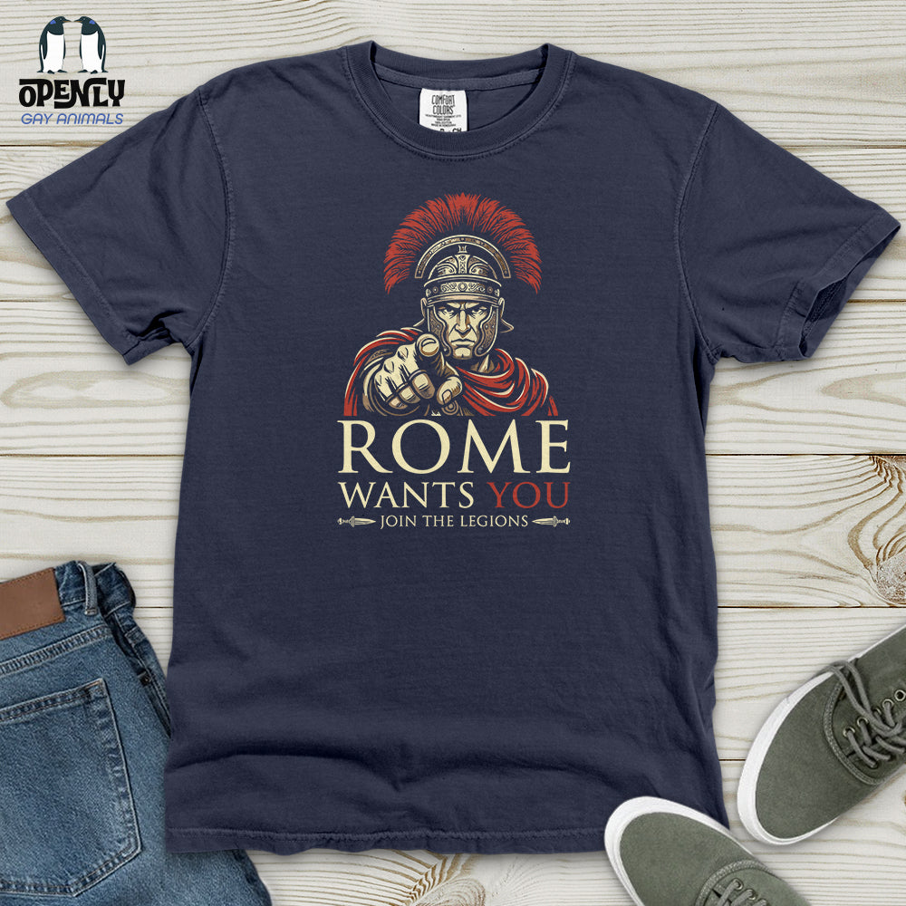 Rome Want You Heavy Cotton Comfort Colors Tee