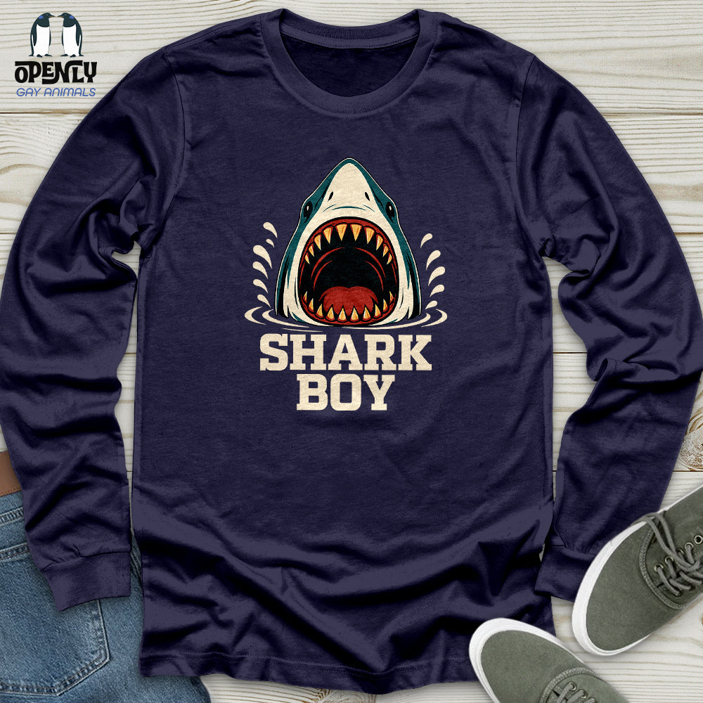 Shark Boy Unisex Long Sleeve Tee