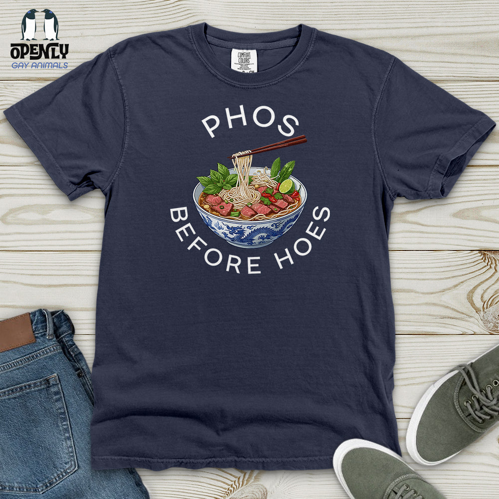 Phos Before Hoes Heavy Cotton Comfort Colors Tee